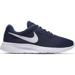 Nike Tanjun Tenisówki Niebieski. Niebieskie trampki męskie Nike, bez wzorów, z materiału, bez zapięcia. Za 175,95 zł.