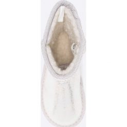 Blukids - Śniegowce dziecięce. Szare kozaki dziewczęce Blukids, z okrągłym noskiem, bez zapięcia. W wyprzedaży za 49,90 zł.