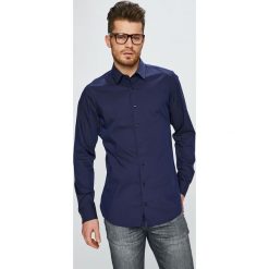 Joop! - Koszula. Niebieskie koszule męskie marki JOOP!, z elastanu, klasyczne, z klasycznym kołnierzykiem, z długim rękawem. Za 419,90 zł.