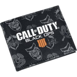 Call Of Duty Black Ops 4 Portfel standard. Czarne portfele męskie Call Of Duty. Za 99,90 zł.