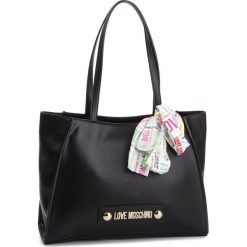 Torebka LOVE MOSCHINO - JC4247PP07KF0000 Nero. Czarne torebki klasyczne damskie Love Moschino, bez wzorów, ze skóry ekologicznej, klasyczne, bez dodatków. W wyprzedaży za 499,00 zł.