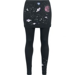 Outer Vision Vicenza Planetarium Legginsy czarny. Czarne legginsy marki Outer Vision, l, z jeansu. Za 129,90 zł.