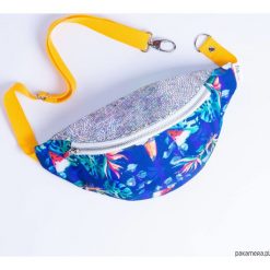 Nerka kolorowa Silver holo. Szare nerki damskie Pakamera, bez wzorów, bez dodatków. Za 105,00 zł.