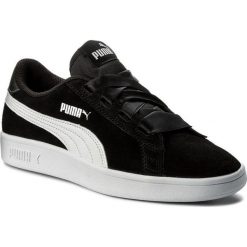 Buciki niemowlęce chłopięce: Puma Buty dziecięce Smash V2 Ribbon Jr czarne r. 39 (366003-01)