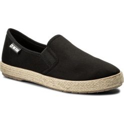 Espadryle BIG STAR - AA274818 Black. Czarne espadryle damskie marki BIG STAR, bez wzorów, z tworzywa sztucznego, retro, bez obcasa, na płaskiej podeszwie, bez zapięcia. Za 89,00 zł.