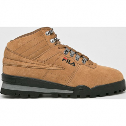 Fila - Buty Fitness Hiker Mid. Brązowe buty fitness męskie Fila, z materiału, na sznurówki. W wyprzedaży za 399,90 zł.