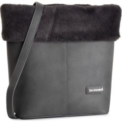 Torebka MONNARI - BAG8150-019 Grey 1. Szare listonoszki damskie Monnari, bez wzorów, ze skóry ekologicznej, klasyczne, bez dodatków. W wyprzedaży za 119,00 zł.