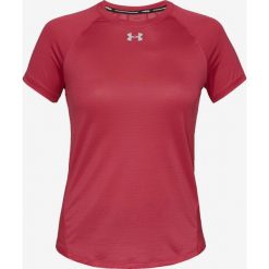 Under Armour Qualifier Koszulka Czerwony. Czerwone koszulki damskie Under Armour, xs, bez wzorów, z elastanu, bez kołnierzyka, z krótkim rękawem. Za 206,95 zł.