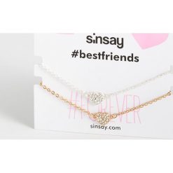 Bransoletka Bff - Wielobarwn. Szare bransoletki damskie Sinsay. Za 10,00 zł.