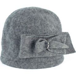 Czapka damska Podwójny szyk szara (cz14337). Szare czapki zimowe damskie Art of Polo. Za 54,70 zł.