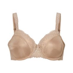Triumph "Biustonosz ""Minimizer""" Ladyform Soft cielisty female biały/beżowy/brązowy 95D. Pomarańczowe biustonosze sportowe damskie Triumph, z haftami, z koronki. Za 149,00 zł.