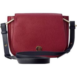 Tommy Hilfiger Torba crossbody Th Core Saddle Bag dla kobiet. Niebieskie torebki klasyczne damskie TOMMY HILFIGER, w paski, bez dodatków. Za 572,00 zł.