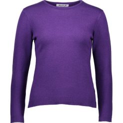 Sweter w kolorze fioletowym. Fioletowe swetry damskie Cachemire Closet, xl, bez wzorów, z wełny, bez rękawów, bez kaptura. W wyprzedaży za 149,95 zł.
