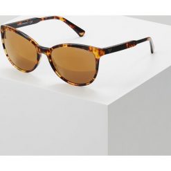 Emporio Armani Okulary przeciwsłoneczne blonde havana. Brązowe okulary przeciwsłoneczne damskie aviatory Emporio Armani. Za 649,00 zł.