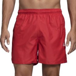 ADIDAS CLX SOLID SWIM > FJ3380. Spodenki i szorty męskie Adidas, xxl, bez wzorów, z poliesteru, street, krótkie. Za 99,99 zł.