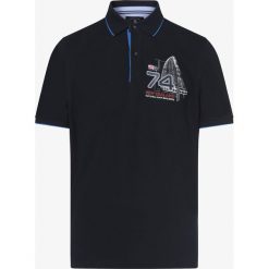 Andrew James Sailing - Męska koszulka polo, niebieski. Niebieskie koszulki męskie Andrew James Sailing, xl, bez wzorów, bez rękawów. Za 129,95 zł.