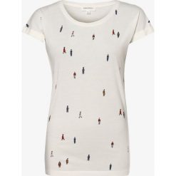ARMEDANGELS - T-shirt damski – Livaa People, biały. Białe t-shirty damskie ARMEDANGELS, l, z nadrukiem, z bawełny, bez kołnierzyka. Za 119,95 zł.