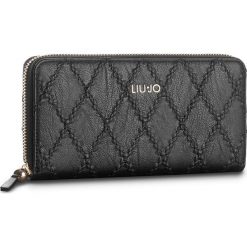 Portfele damskie: Duży Portfel Damski LIU JO – Xl Zip Around Arizona Quilted A18177 E0025 Nero 22222