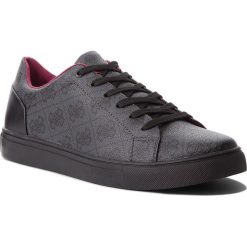 Sneakersy GUESS - FMLUI3 FAL12 BLKBL. Szare sneakersy męskie Guess, na co dzień, z aplikacjami, ze skóry ekologicznej, na sznurówki. W wyprzedaży za 269,00 zł.