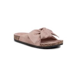 Nelli Blu CSLS19-02 Różowy jasny. Różowe klapki dziewczęce Nelli Blu, z materiału. Za 49,99 zł.