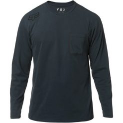 FOX T-Shirt Męski Redplate 360 Ls Airline Tee Xl Ciemnoniebieski. Czarne koszulki męskie marki FOX, xl, bez wzorów, bez kołnierzyka. Za 183,00 zł.