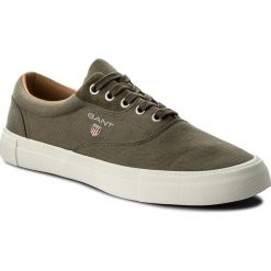 Tenisówki GANT - Hero 16638414 Kalamata Green G732. Zielone trampki męskie marki GANT, ze skóry. W wyprzedaży za 229,00 zł.