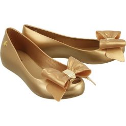 MELISSA 32252 ULTRAGIRL SWEET XIV AD 19701 gold, baleriny damskie. Baleriny damskie Melissa, z aplikacjami, z materiału, bez obcasa. Za 279,90 zł.