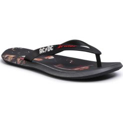 Japonki RIDER - Acdc Thong Ad 82799 Black/Red 21191. Czarne klapki męskie Rider, bez wzorów, z tworzywa sztucznego. W wyprzedaży za 89,00 zł.