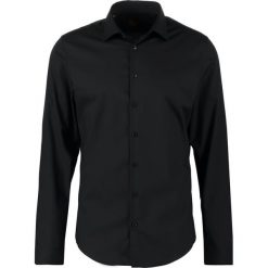 Koszule męskie na spinki: Seidensticker SLIM FIT Koszula schwarz