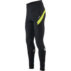 Etape ocieplane spodnie Sprinter WS Pas black/yellow Fluo L. Żółte spodnie męskie Etape, m, bez wzorów, z tkaniny, sportowe. Za 225,00 zł.