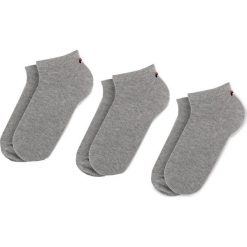 Zestaw 3 par niskich skarpet unisex FILA - Calza F9100 Grey 400. Szare skarpetki damskie Fila, bez wzorów, z elastanu. Za 35,99 zł.