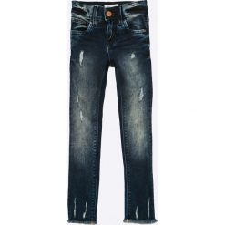 Name it - Jeansy dziecięce 116-164 cm. Niebieskie jeansy dziewczęce marki Name it, z bawełny. W wyprzedaży za 79,90 zł.