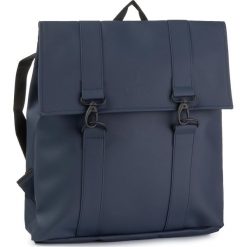 Plecak RAINS - Msn Bag 1213 Blue. Niebieskie torby męskie skórzane Rains, bez wzorów, ze skóry ekologicznej. W wyprzedaży za 209,00 zł.