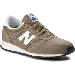Sneakersy NEW BALANCE - U420GRB Szary. Szare półbuty damskie New Balance, bez wzorów, ze skóry, eleganckie, bez obcasa, na płaskiej podeszwie, bez zapięcia. W wyprzedaży za 199,00 zł.