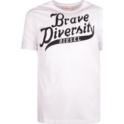 Diesel T-shirt "T-Brave". T-shirty męskie Diesel, bez wzorów, z bawełny, z okrągłym kołnierzem. Za 99,00 zł.