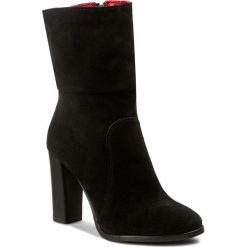 Kozaki KARINO - 2069/003-F Czarny. Fioletowe buty zimowe damskie marki Karino, ze skóry. W wyprzedaży za 259,00 zł.