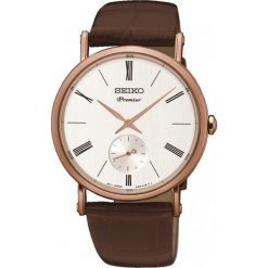 Zegarki męskie: Zegarek męski Seiko Premier SRK038P1
