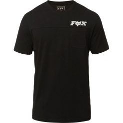 FOX T-shirt męski Briggs Ss Crew M czarny. Czarne koszulki męskie FOX, m, bez wzorów, z bawełny, bez kołnierzyka, z krótkim rękawem, krótkie. Za 167,00 zł.