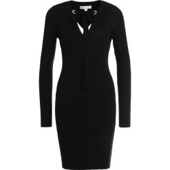 Sukienki: MICHAEL Michael Kors GROMMET Sukienka dzianinowa black