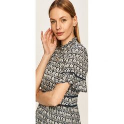 Scotch & Soda - Sukienka. Sukienki damskie Scotch & Soda, na co dzień, s, bez wzorów, z bawełny, casualowe, bez kołnierzyka, z krótkim rękawem, krótkie, mini, rozkloszowane. W wyprzedaży za 439,90 zł.