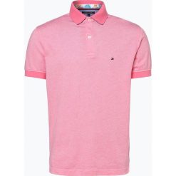 Tommy Hilfiger - Męska koszulka polo, różowy. Różowe koszulki polo męskie TOMMY HILFIGER, m, bez wzorów, polo, bez rękawów. Za 249,95 zł.