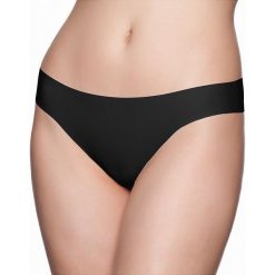 Stringi w kolorze czarnym. Czarne stringi damskie Liz, m, bez wzorów. W wyprzedaży za 49,95 zł.