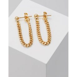 Cloverpost SCRIPT EARRINGS Kolczyki yellow goldcoloured. Żółte kolczyki damskie marki cloverpost. Za 509,00 zł.