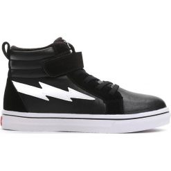 Czarne Buty Sportowe Highlights. Czarne buty sportowe chłopięce marki Born2be, z materiału, z okrągłym noskiem. Za 89,99 zł.