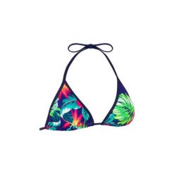 Góra kostiumu kąpielowego MAE BORA_DB damska. Niebieskie t-shirty damskie OLAIAN, bez wzorów, z elastanu, sportowe, bez kołnierzyka. Za 39,99 zł.