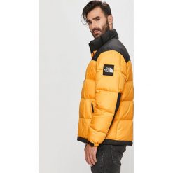 The North Face - Kurtka puchowa. Żółte płaszcze męskie The North Face, xl, bez wzorów, z poliesteru, krótkie, bez kaptura. Za 1199,00 zł.