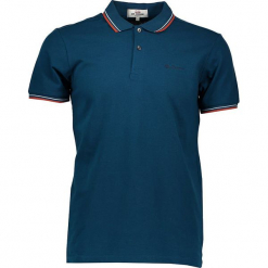 Koszulka polo w kolorze granatowym. Niebieskie koszulki polo marki GALVANNI, l, z okrągłym kołnierzem. W wyprzedaży za 108,95 zł.