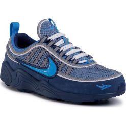 Buty NIKE - Air Zoom Spiridon '16/ Stash AH7973 400 Harbor Blue/Heritage Cyan. Niebieskie półbuty damskie Nike, ze skóry. W wyprzedaży za 439,00 zł.