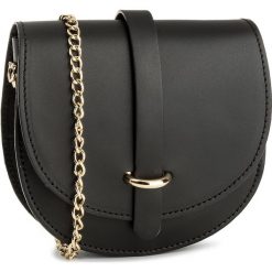 Torebka CREOLE - K10466 Czarny. Czarne torebki klasyczne damskie Creole, bez wzorów, ze skóry, eleganckie, bez dodatków. Za 99,00 zł.