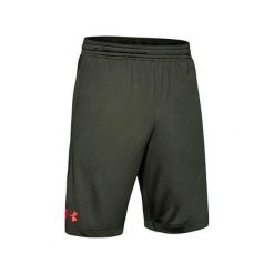 Under Armour Spodenki Mk1 Krótki znak słowny, MĘŻCZYŹNI 1345250-310 | CIEMNOZIELONY XL. Zielone spodenki i szorty męskie Under Armour, s, bez wzorów, krótkie. W wyprzedaży za 182,65 zł.